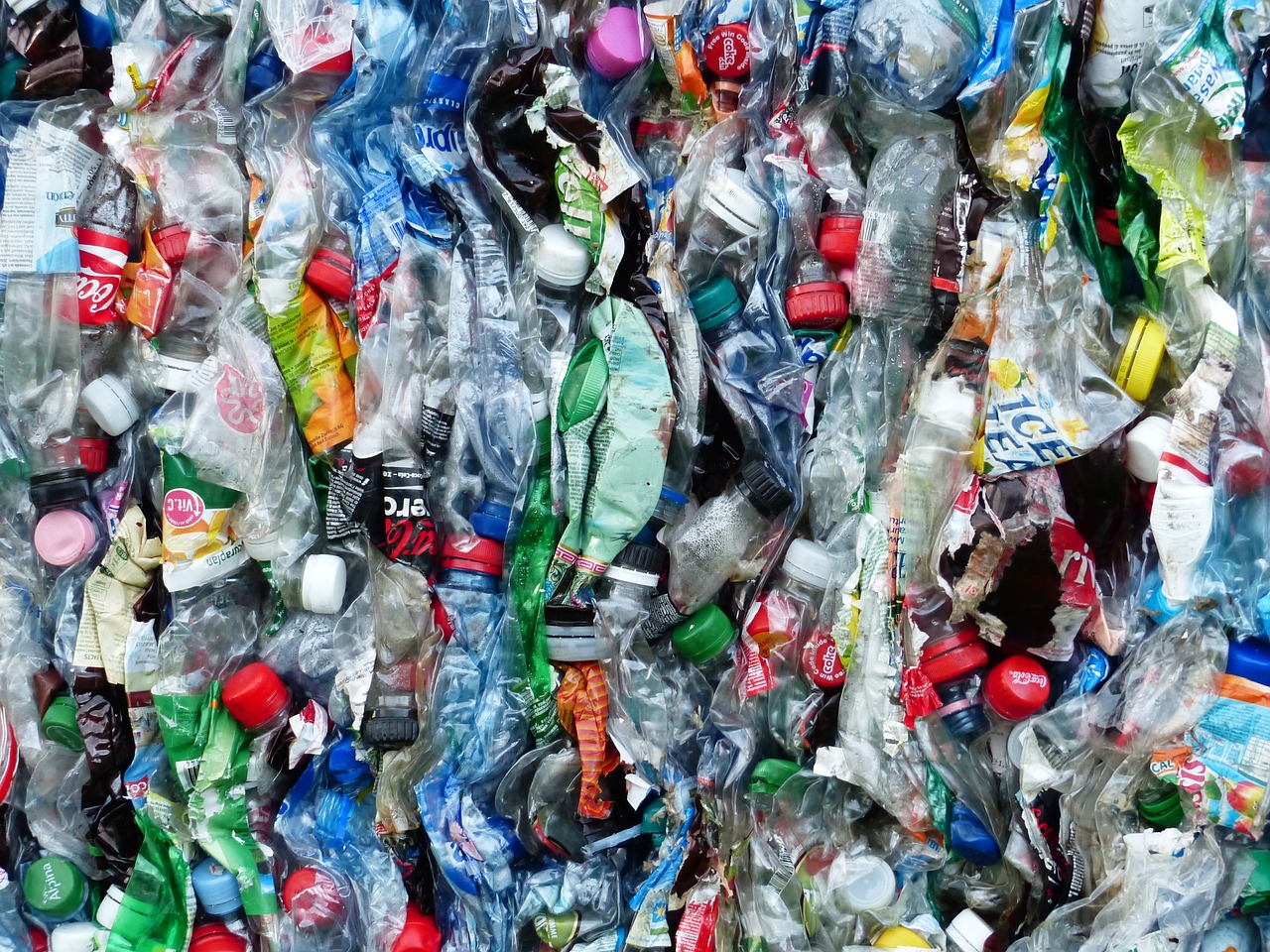 plastic bottles, bottles, recycling